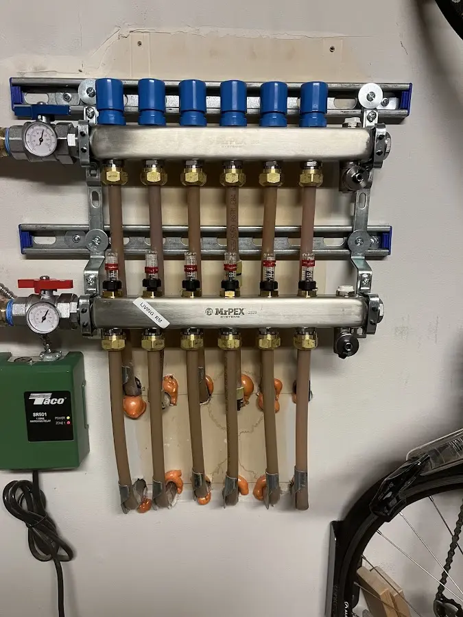 Plumber performing Leak Detection at a residential property in Crestview Hills